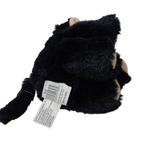 Chrisha Playful Plush Black Monkey Stuffed Animal With Red Sunglasses Whistles - Picture 5 of 8